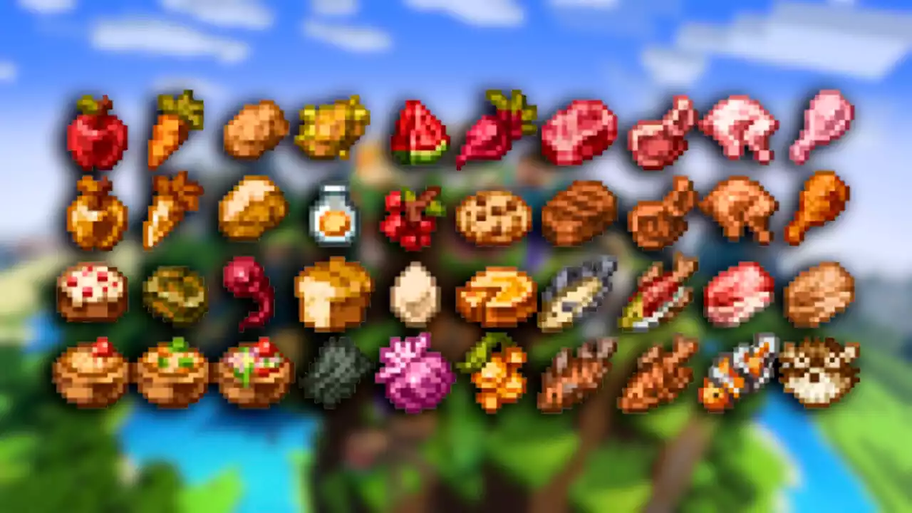 Todas as receitas de comida e como fazê las no Minecraft