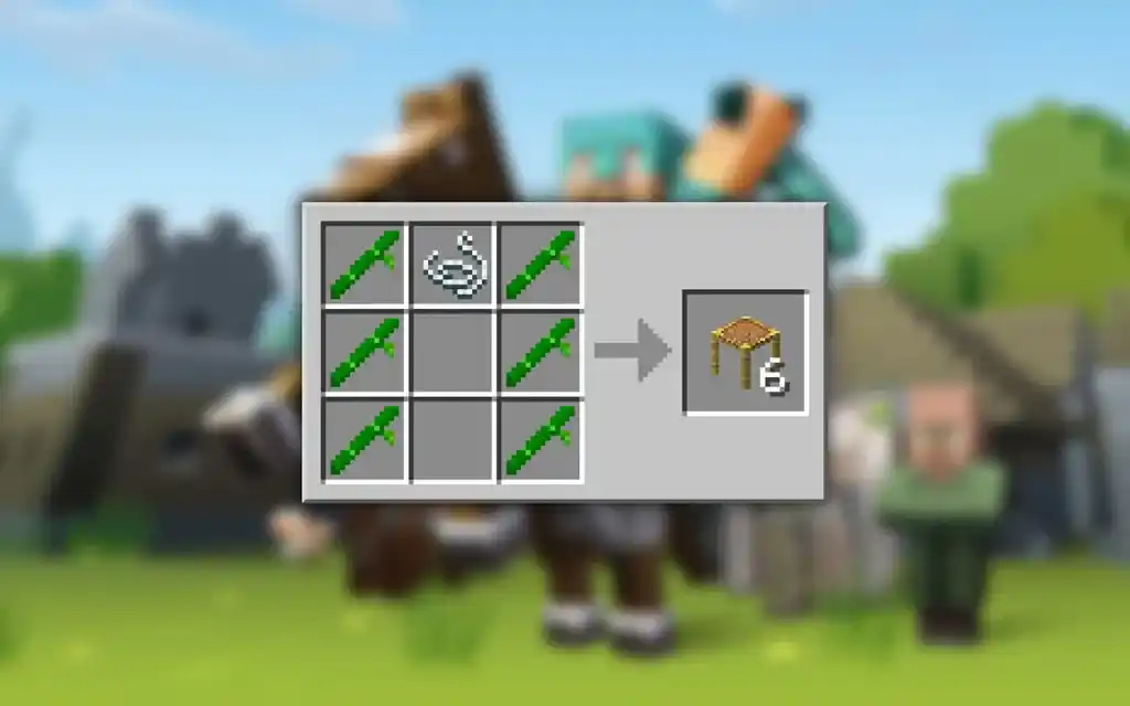receita de andaime no minecraft receita de andaime no minecraft