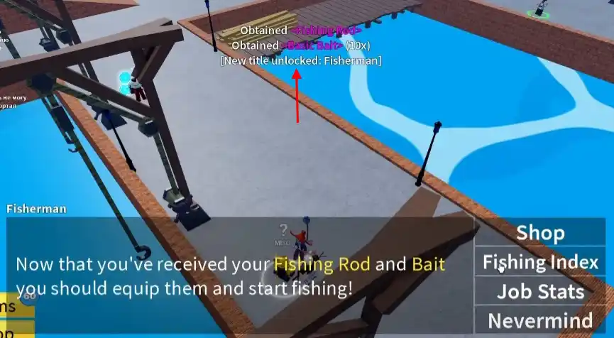 Como conseguir a Vara de Pescar em Blox Fruits Roblox