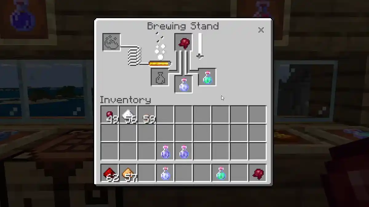 Como criar a Poção da Lentidão Minecraft