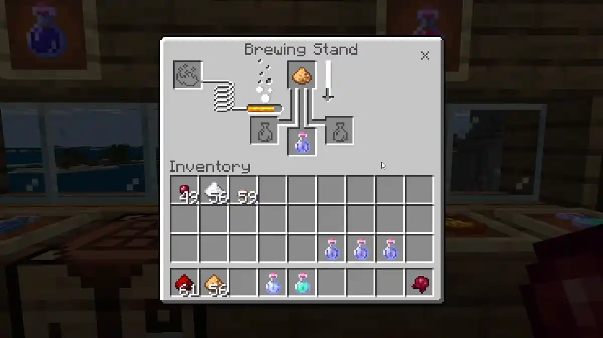 Como funciona a Poção da Lentidão Minecraft