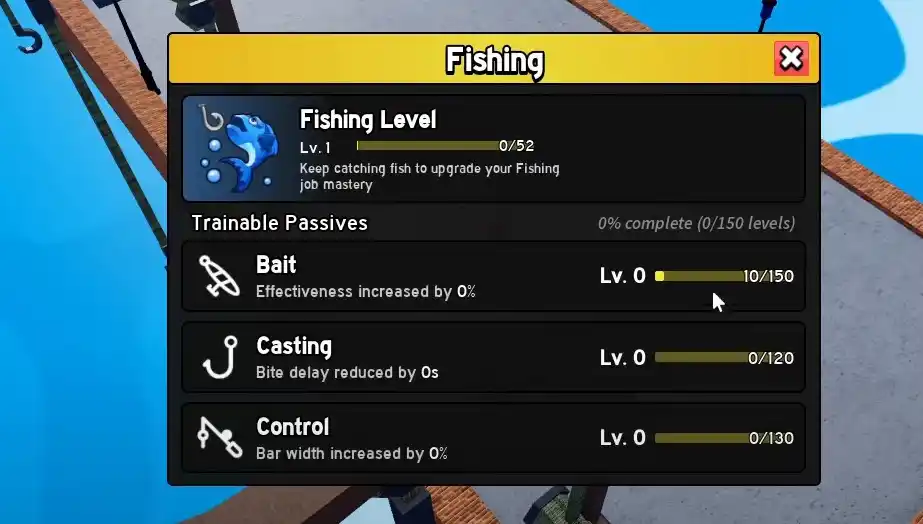 Como melhorar a maestria de pesca em Blox Fruits Roblox