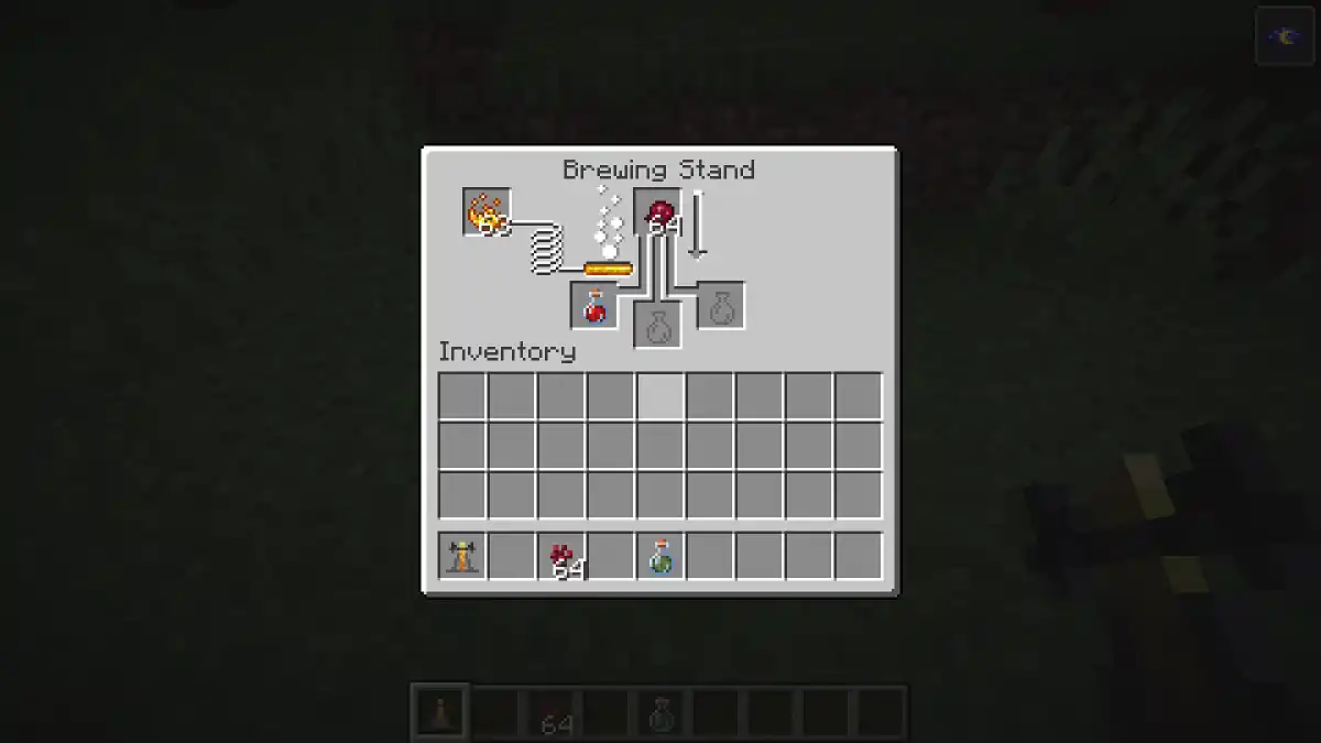 Como preparar poções de dano no Minecraft
