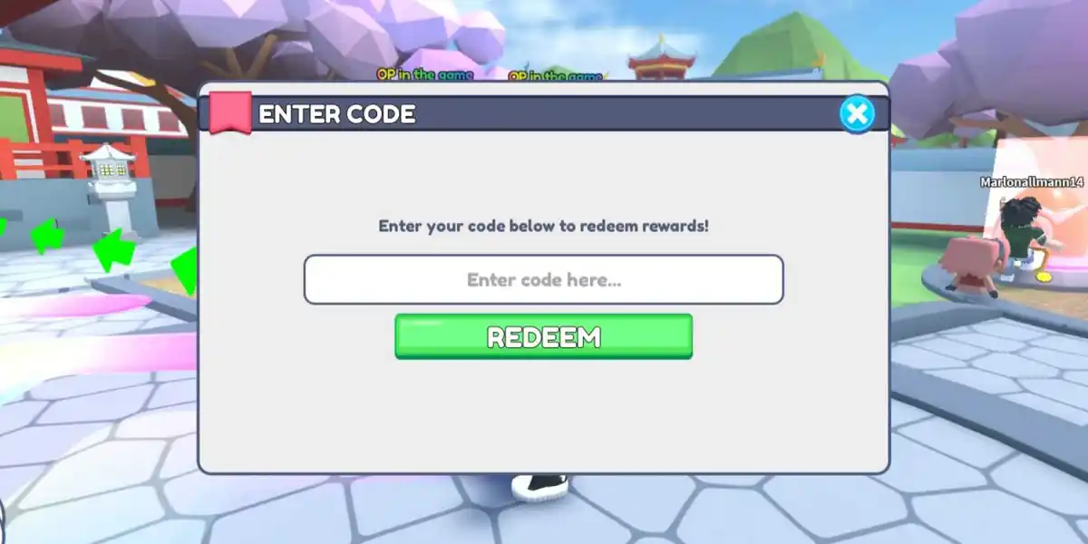 Como resgatar códigos em Anime Climb and Jump Roblox