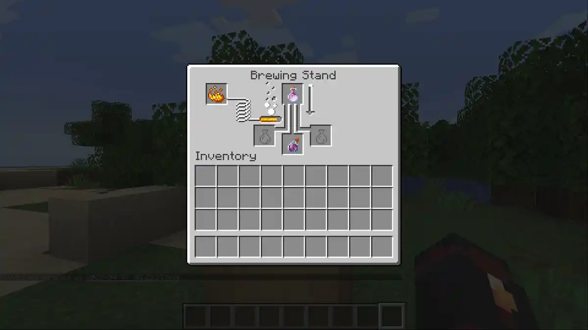 Fazendo a Poção Prolongada no Minecraft