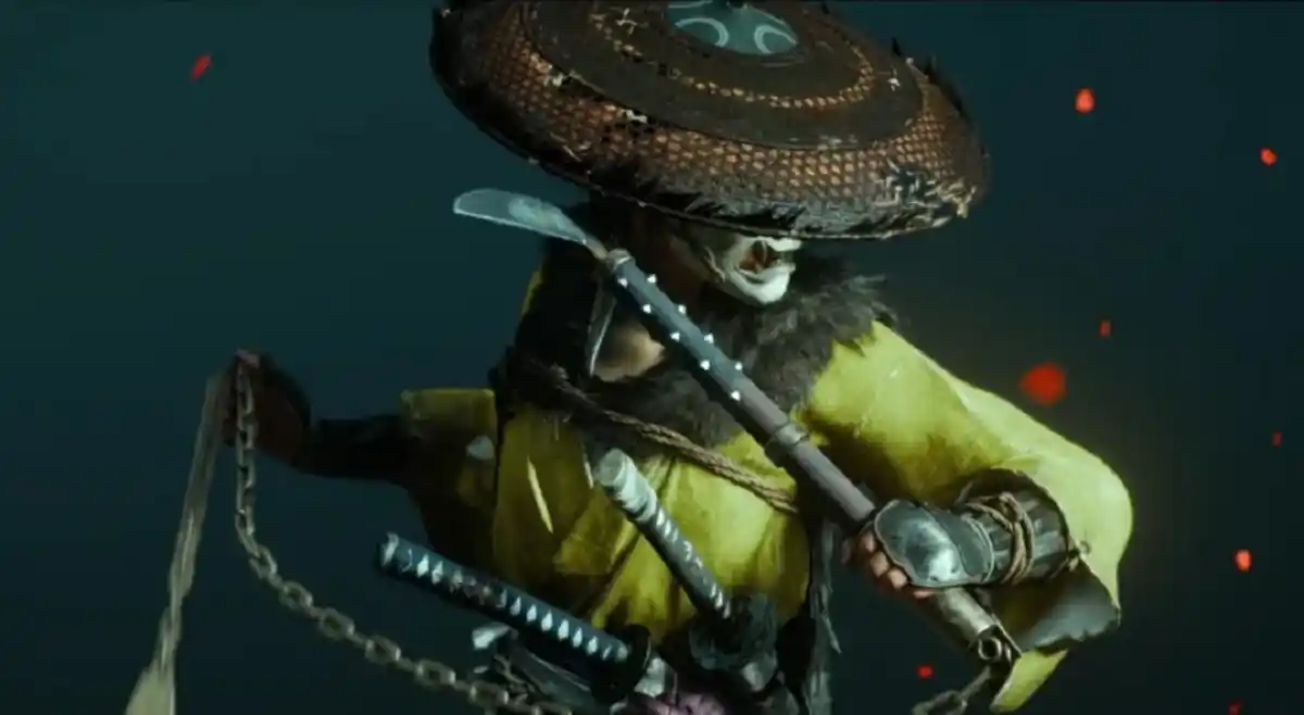 Ghost of Yōtei Gameplay Kusarigama