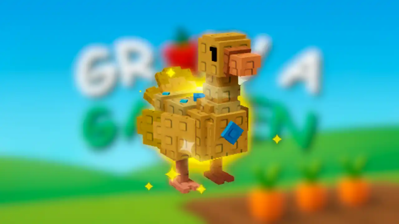 Grow a Garden Como Conseguir Ganso Dourado Golden Goose)