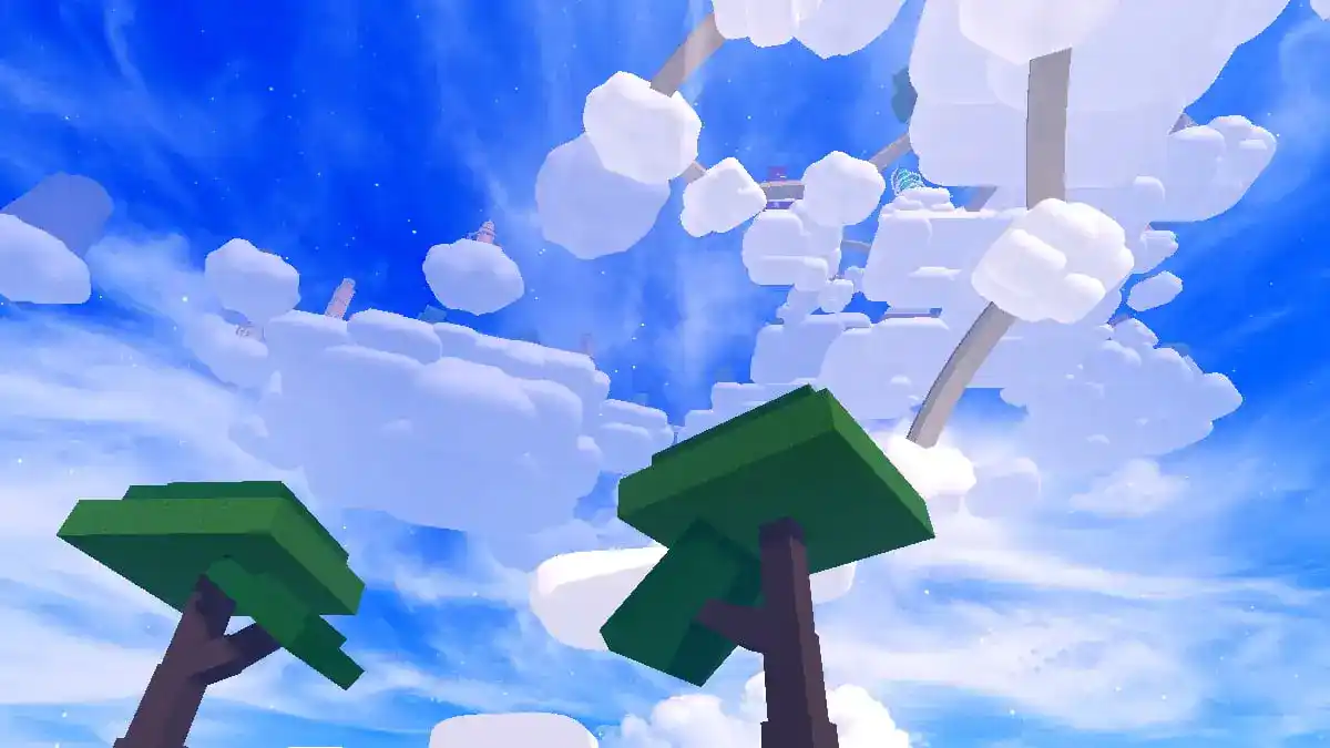 Localização da Ilha Skypie em Vox Seas Roblox