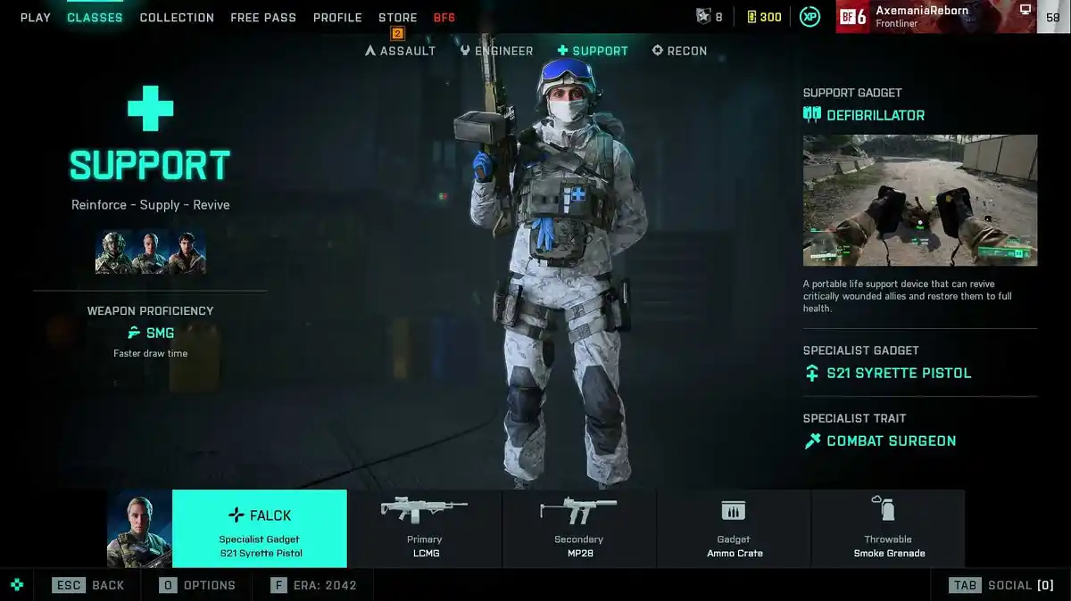 Maria Falck Melhor Farm de XP de Conta no Battlefield 2042