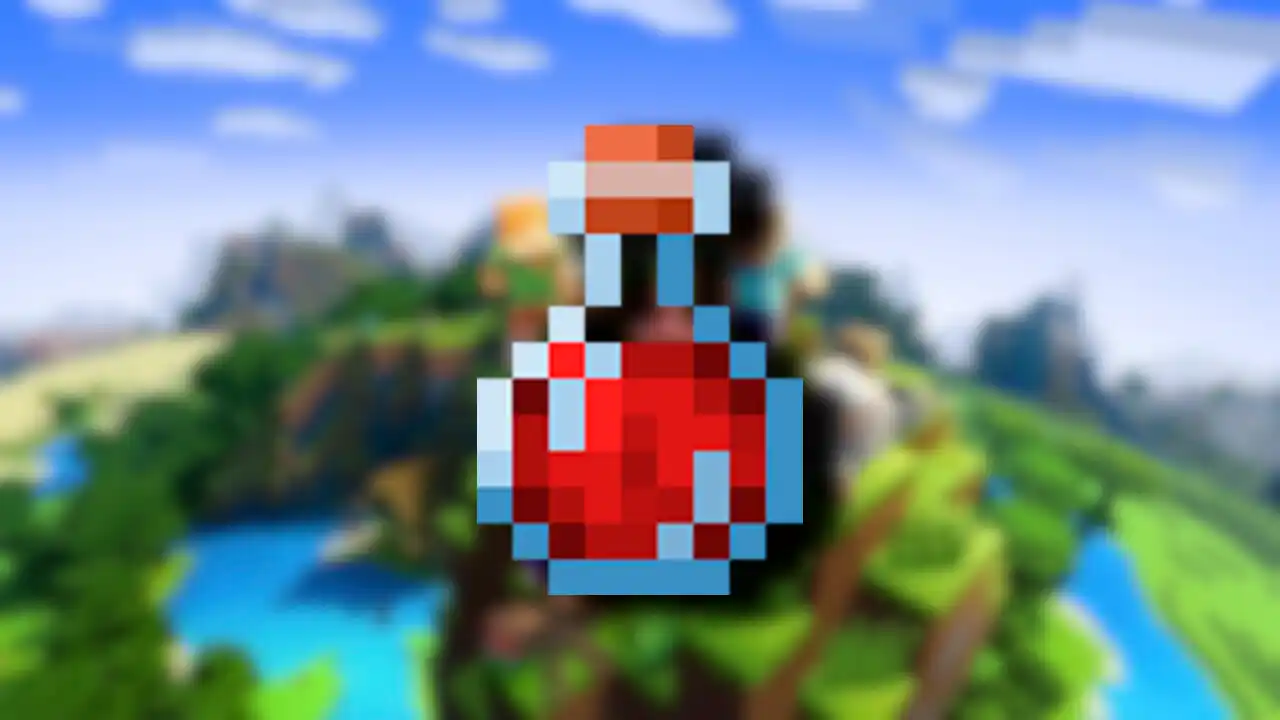 Minecraft Poção Cura