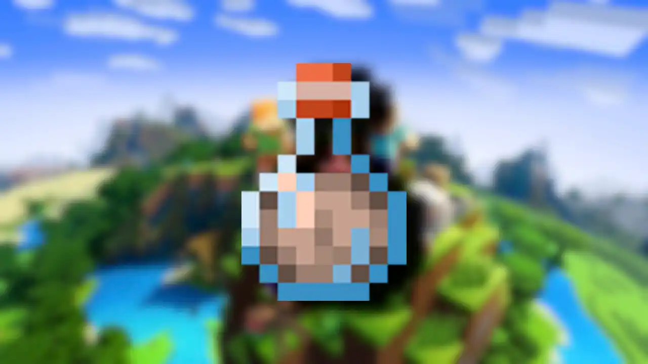 Minecraft Poção Queda Lenta