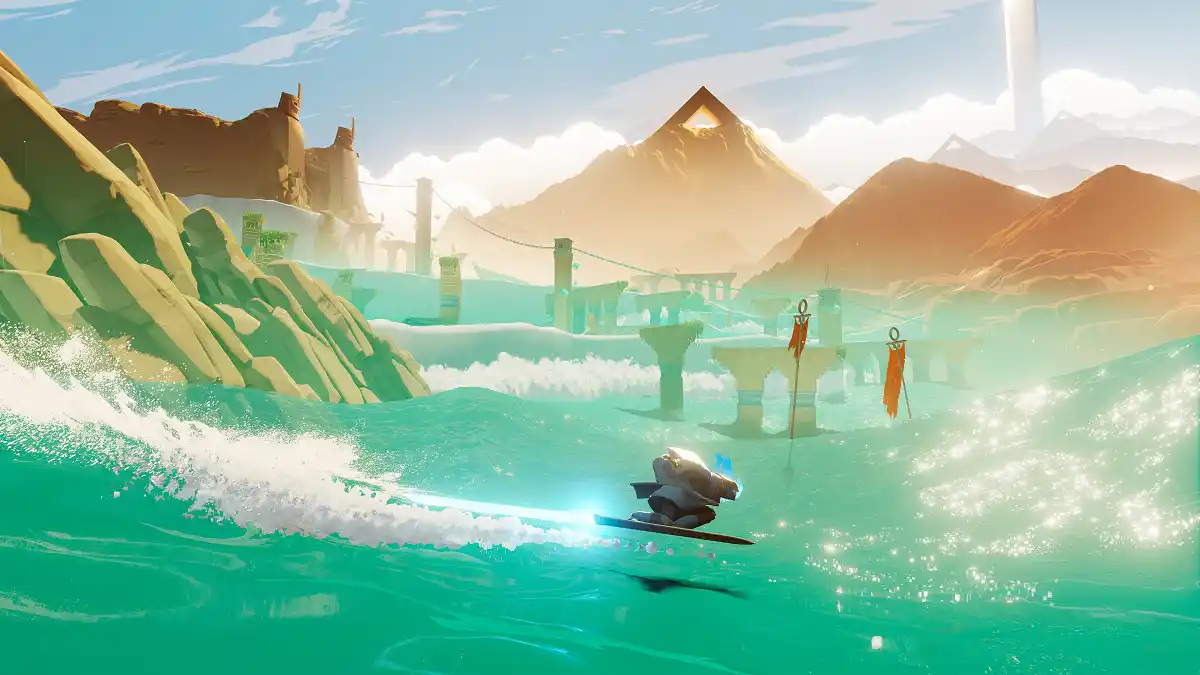Review Sword of the Sea Gameplay