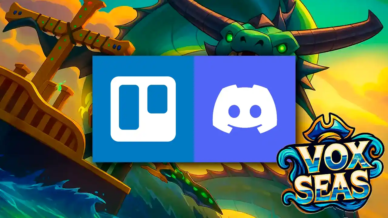 Vox Seas link oficial Trello Discord