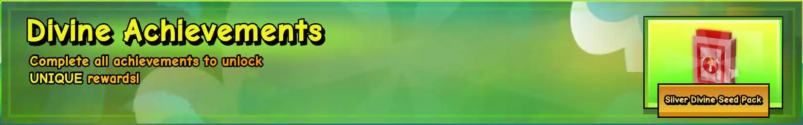 grow a garden achievements divin