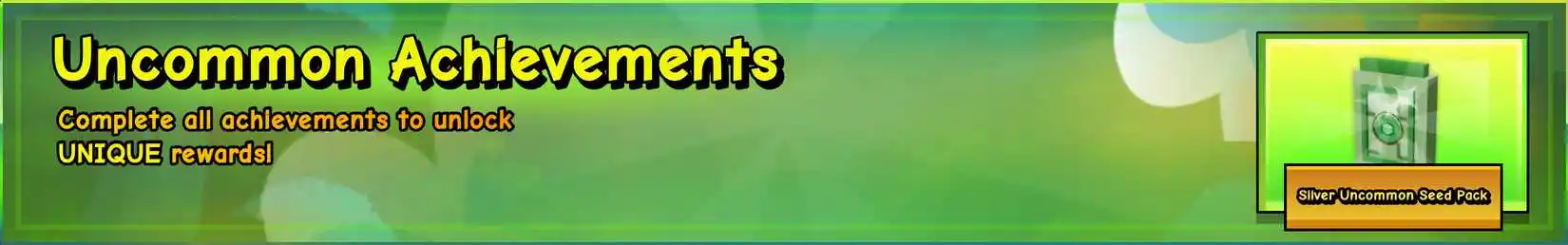 grow a garden achievements uncom