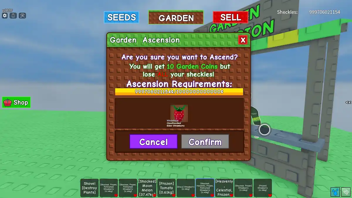 Como obter Garden Coins Grow a Garden Roblox