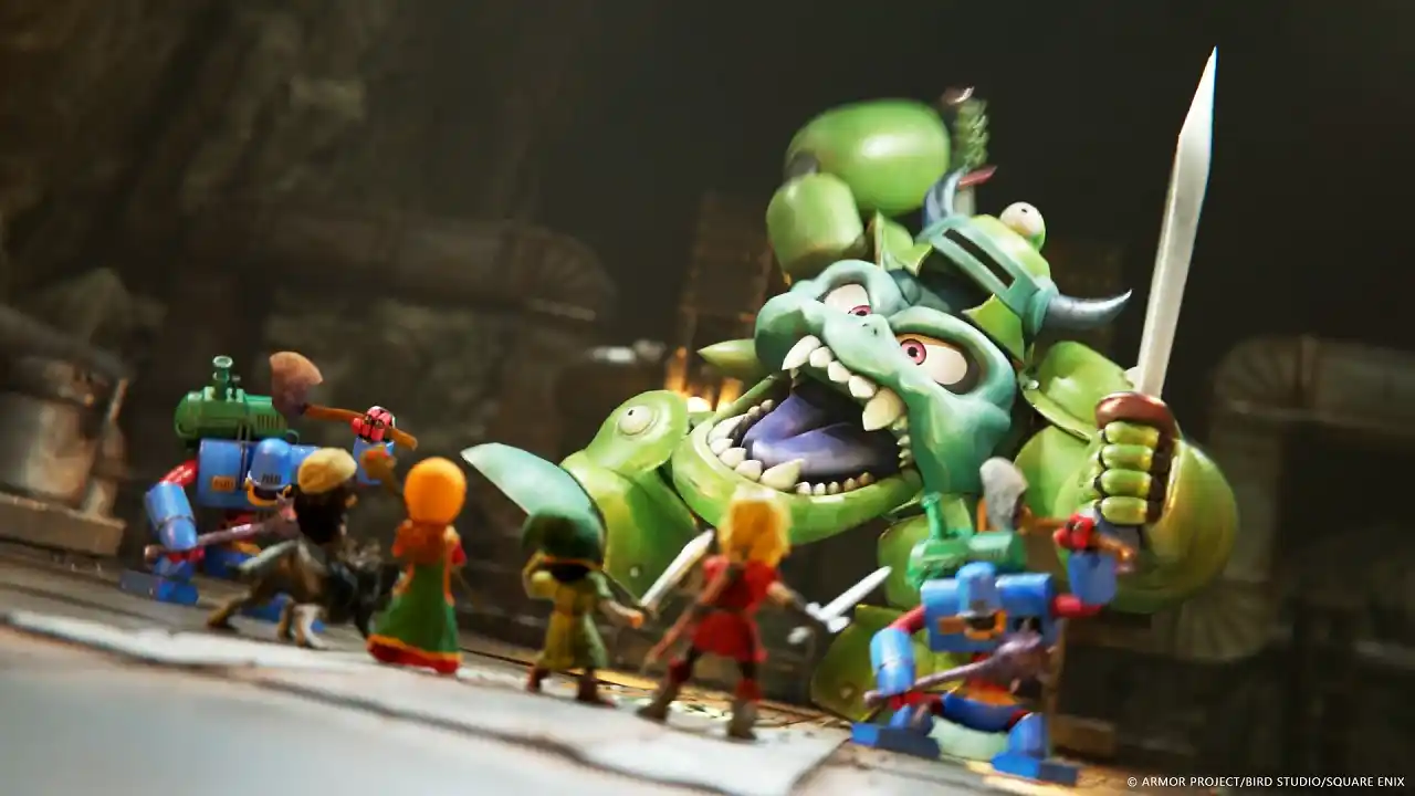 Dragon Quest VII Reimagined COmbate