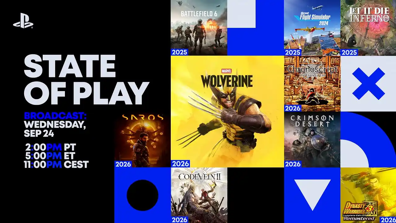 Jogos State of Play Setembro 2025