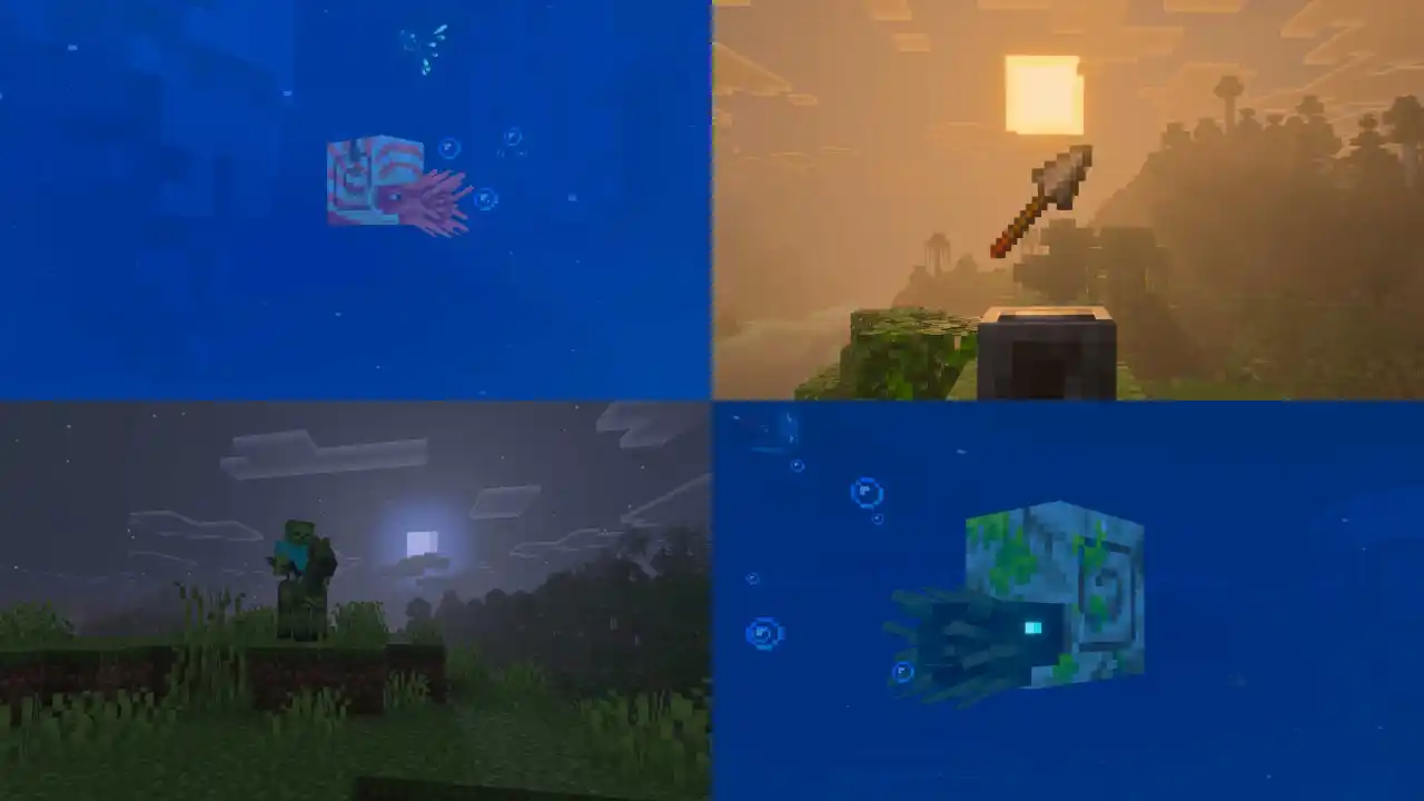 Minecraft Recursos do Mounts of Mayhem