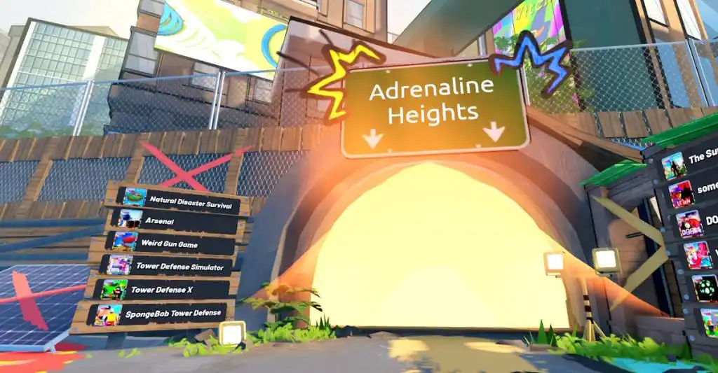 Missões do The Takeover em Adrenaline Heights