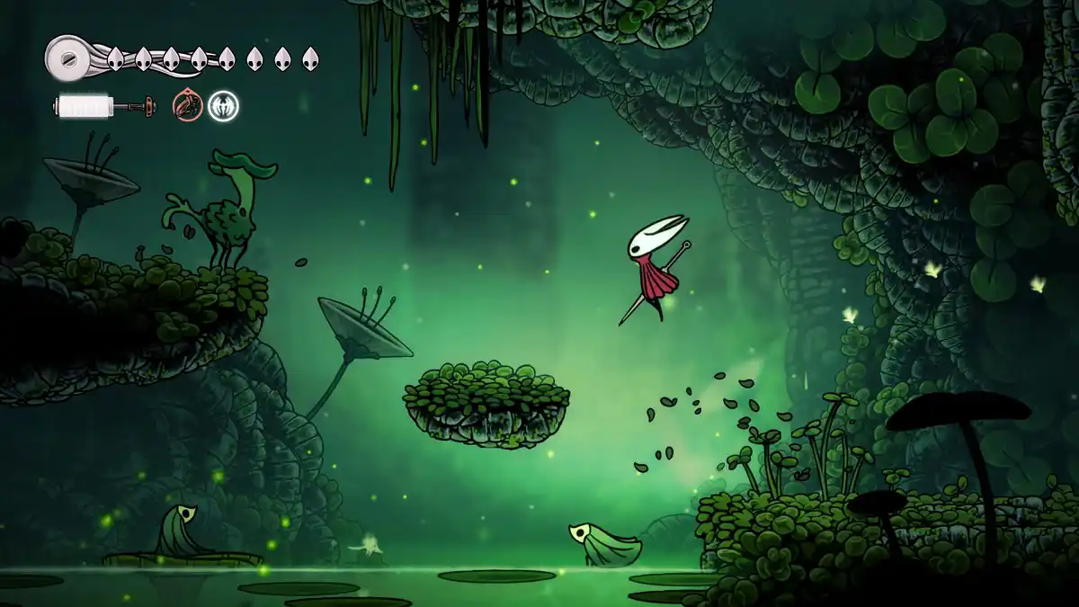 Review Hollow Knight Silksong Visual Verde