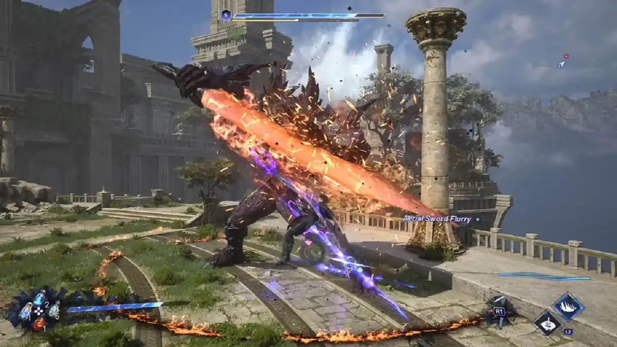review lost soul aside combate inimigo