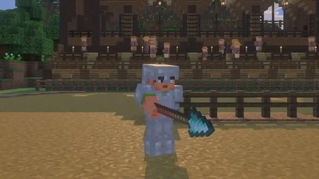 Ataque de Estocada Minecraft