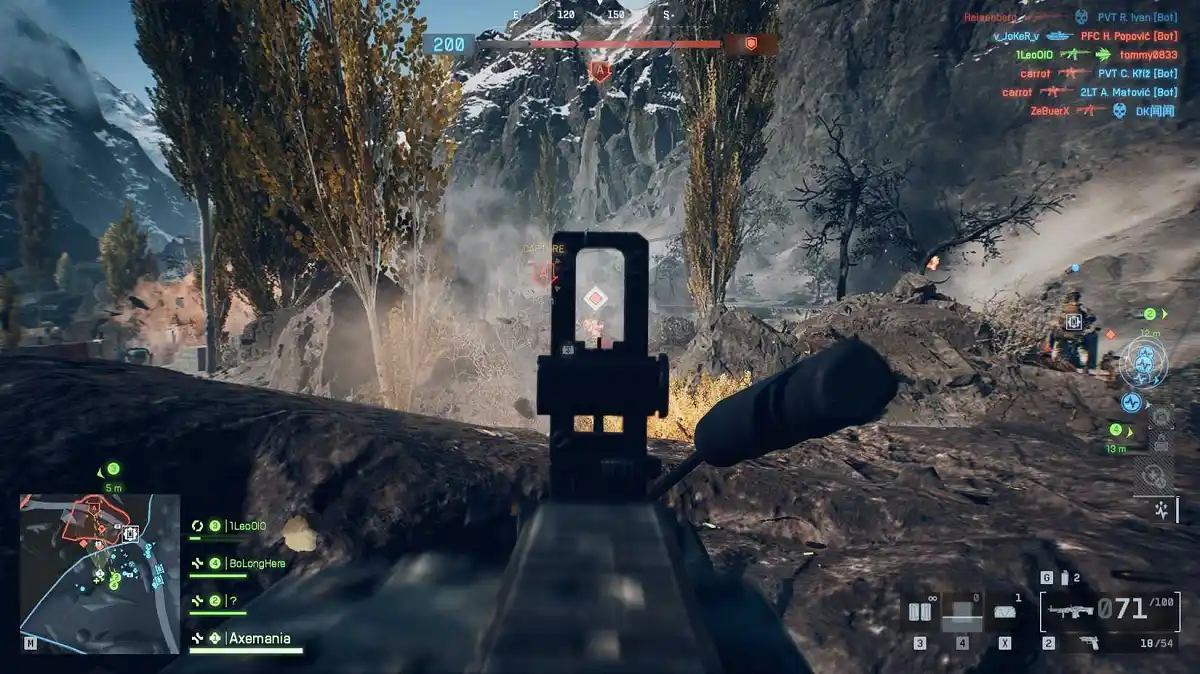 Build de suporte de fogo defensivo no Battlefield 6