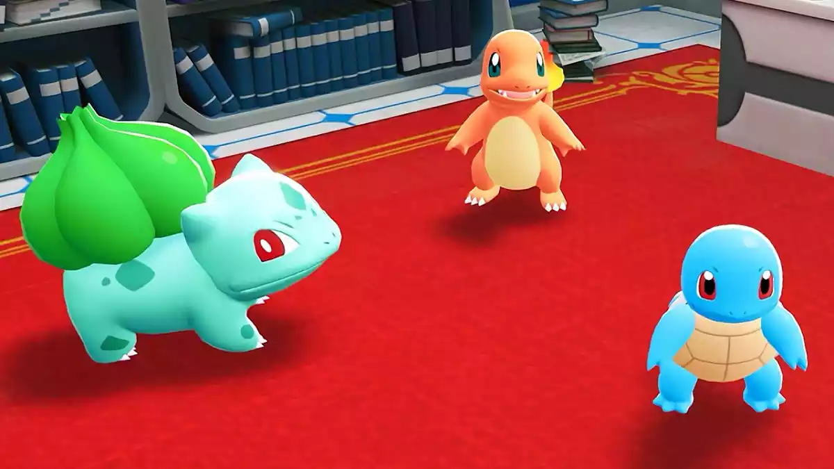 Charmander Squirtle Bulbasaur Pokemon Legends ZA