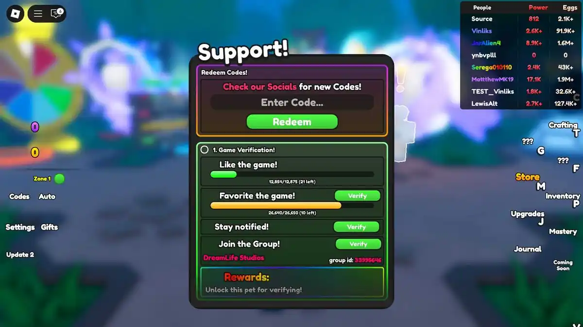 Como Resgatar Códigos Pet Quest Roblox