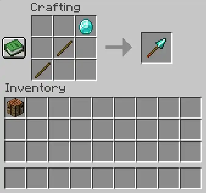 Como criar uma lança no Minecraft