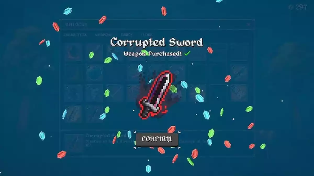 Corrupted Sword Arma Megabonk