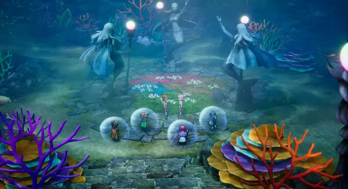 Debaixo da Agua Dragon Quest 1 and 2 HD 2D Remake