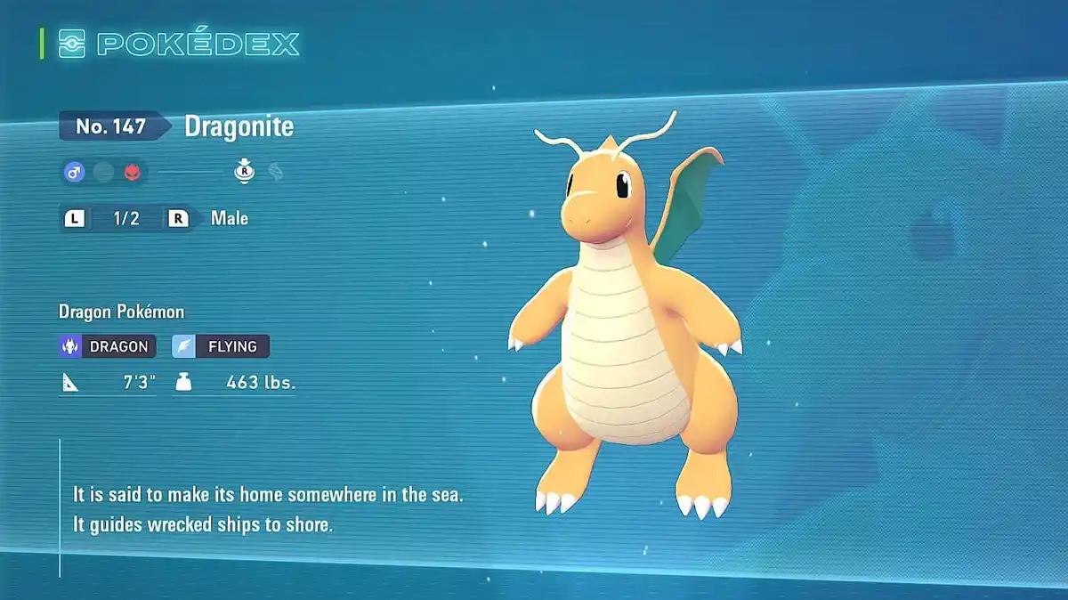 Dragonite Pokemon legends ZA mais fortes melhores