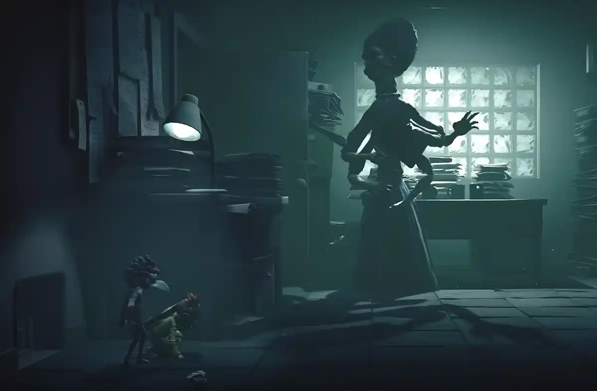 Little Nightmares 3 Inimigo Aranha Mulher