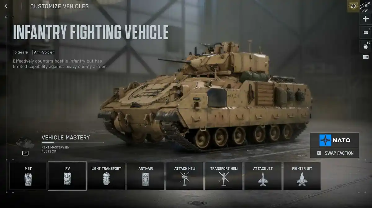 Melhor Build de IFV no Battlefield 6