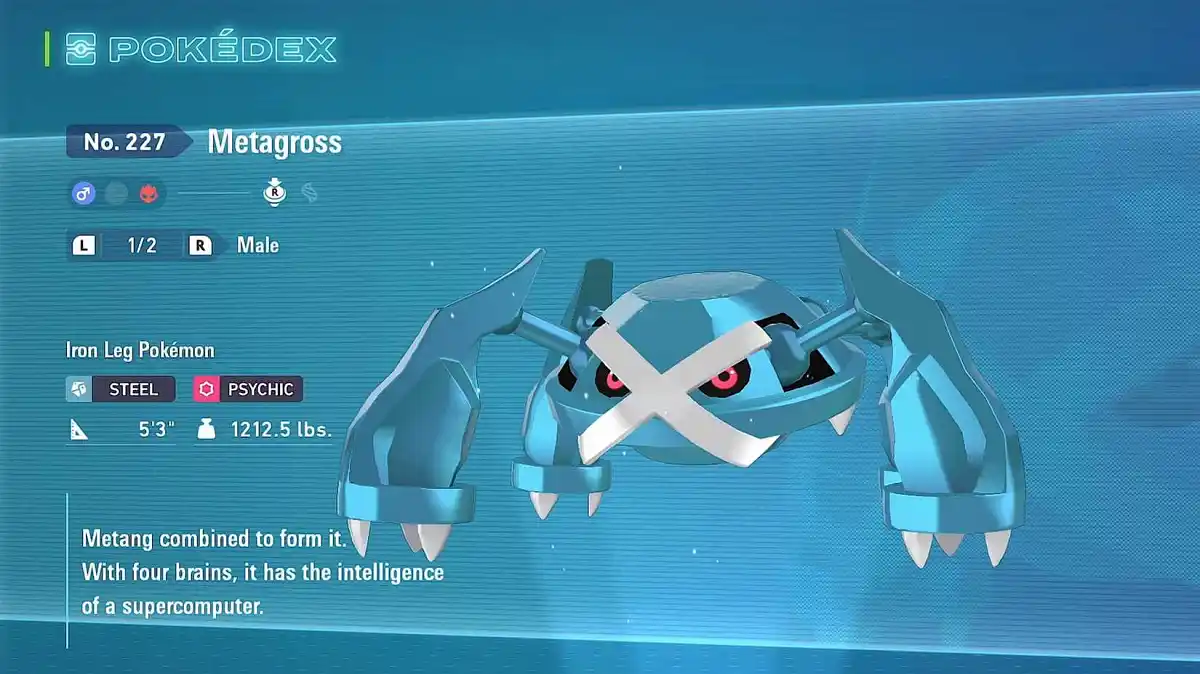 Metagross Pokemon legends ZA mais fortes melhores