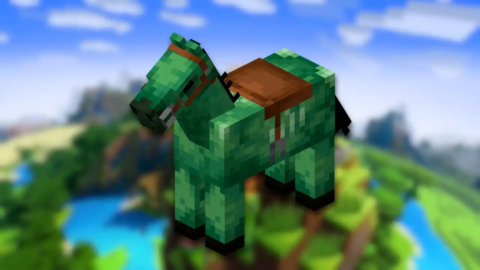 Minecraft Como Domar um Cavalo Zumbi