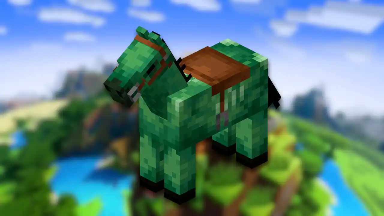 Minecraft Como Domar um Cavalo Zumbi