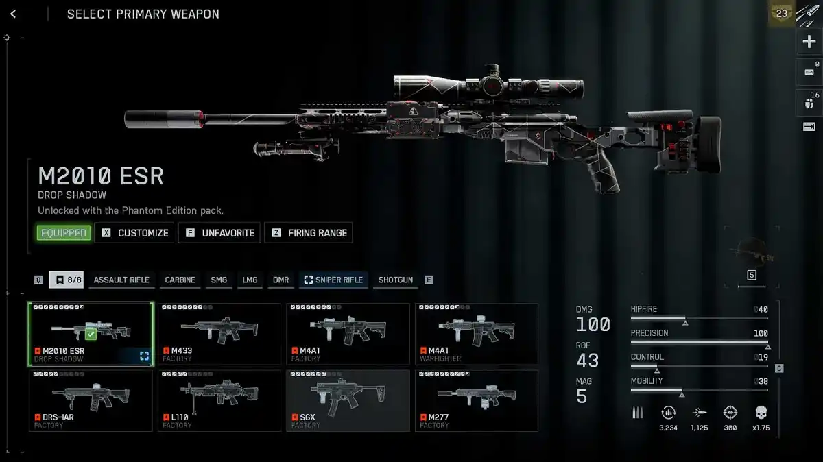 O Sniper Build Batedor Battlefield 6