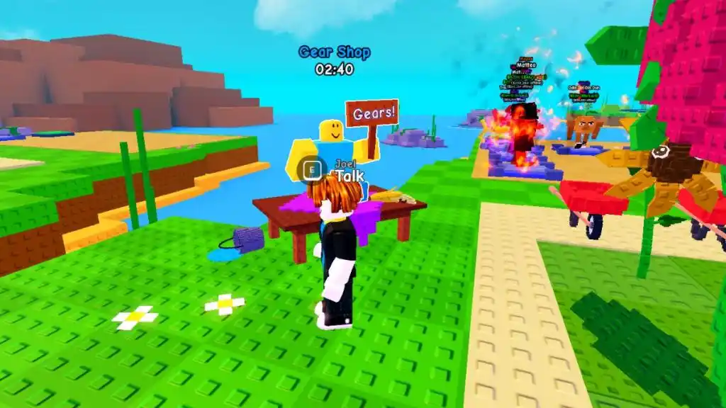 Onde encontrar a loja de equipamentos Plants vs Brainrots