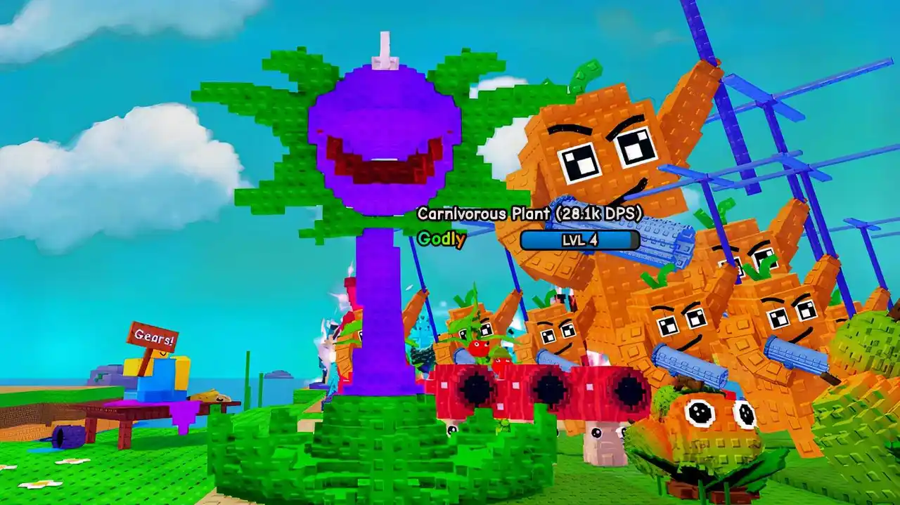 Plants vs Brainrots Como Aumentar o Nível das Plantas
