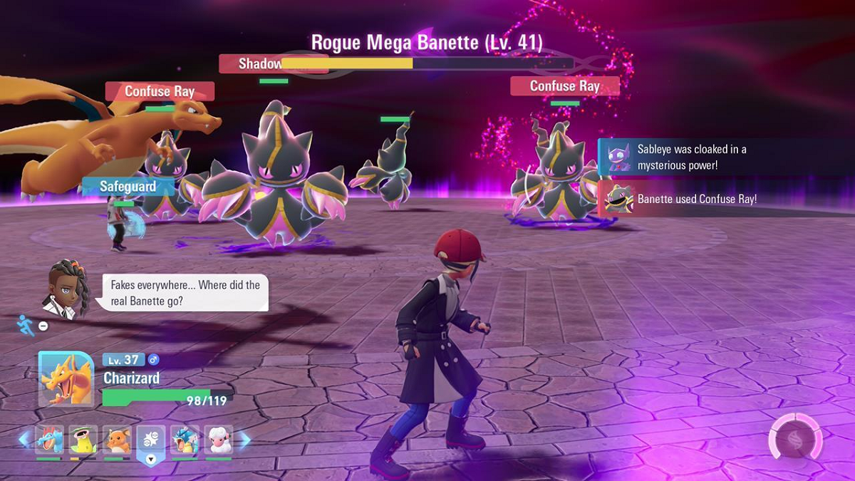 Pokemon Legends ZA Estrutura da campanha Rogue Mega Evolutions