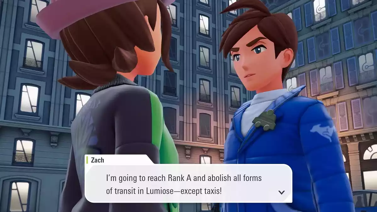 Zach Pokemon legends ZA