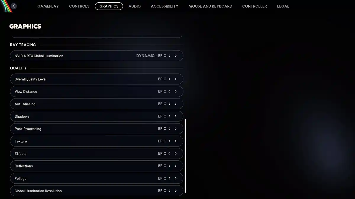 ARC Raiders melhores configurações graficas menu pc