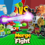 Códigos Merge and Fight (Mergulhe e Lute): Resgate Brainrots, Poções e Baldes