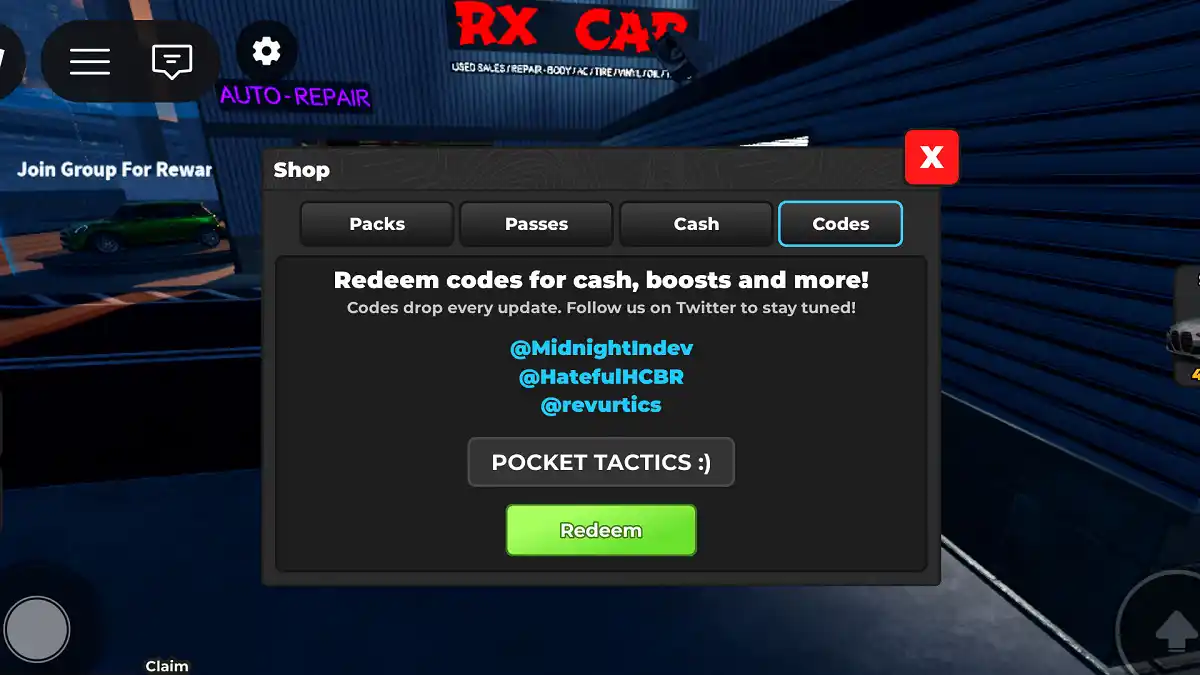 Como Resgatar Códigos Midnight Chasers Roblox