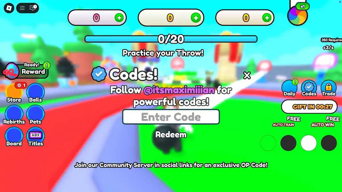 Como Resgatar Códigos Throw a Basketball Roblox Como Resgatar Códigos Throw a Basketball Roblox