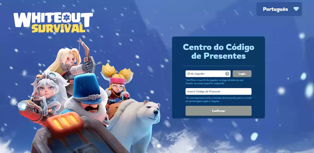 Como Resgatar Códigos Whiteout Survival Resgate