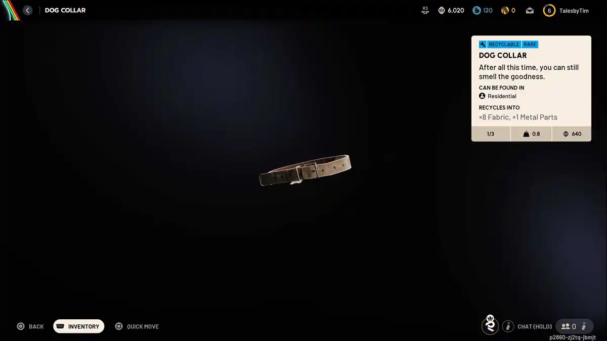 Como conseguir uma coleira para cachorro em ARC Raiders